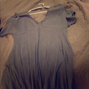 Gray work dress